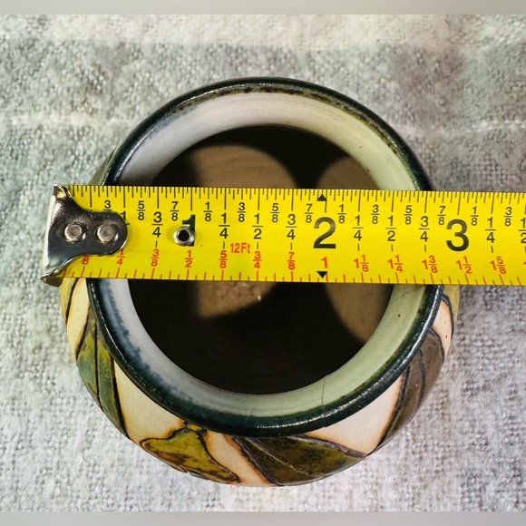 Vintage 1980’s Handcrafted Springmount Ceramic Vase From Australia - Picture 14 of 15